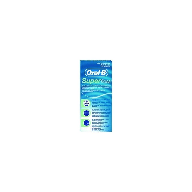 ORAL-B SEDA DENTAL SUPERFLOSS 50 U