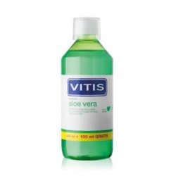 Dentaid Colutorio VITIS ALOE VERA 500 ML - Higiene Diaria Efectiva - Protección Contra Caries