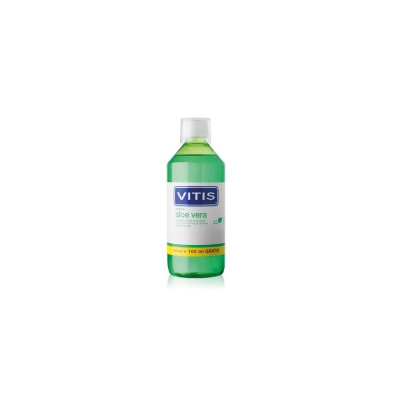 Dentaid Colutorio VITIS ALOE VERA 500 ML - Higiene Diaria Efectiva - Protección Contra Caries
