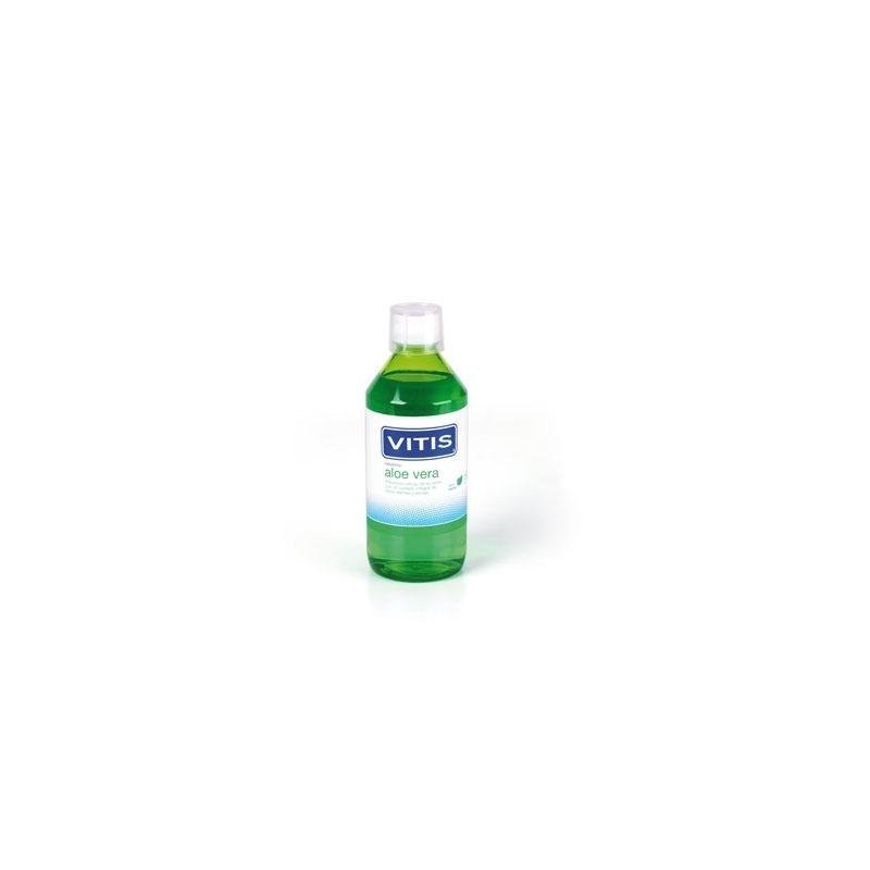 Dentaid Colutorio VITIS Aloe Vera 1L - Higiene Diaria - Protección Caries - Fluoruro Sódico 225 Ppm
