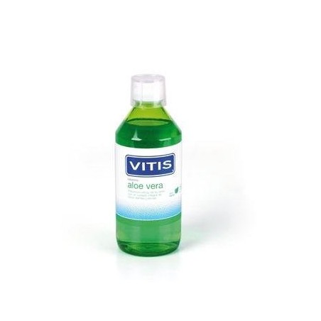 Dentaid Colutorio VITIS Aloe Vera 1L - Higiene Diaria - Protección Caries - Fluoruro Sódico 225 Ppm