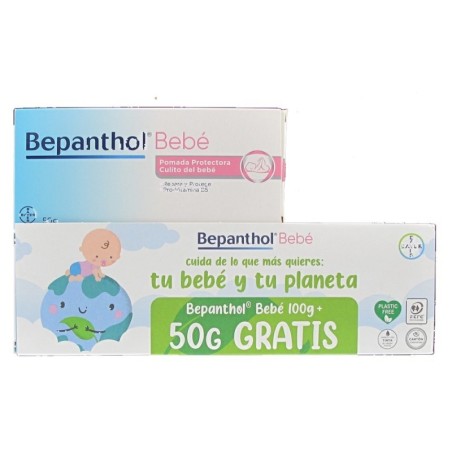 Bayer BEPANTHOL BEBÉ POMADA PROTECTORA 100 G + 50 G GRATIS