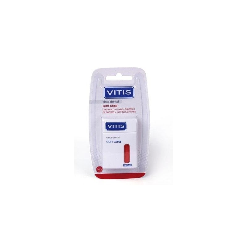 Dentaid Cinta Dental VITIS para Eliminación de Placa Bacteriana 50m - Cuidado Bucal