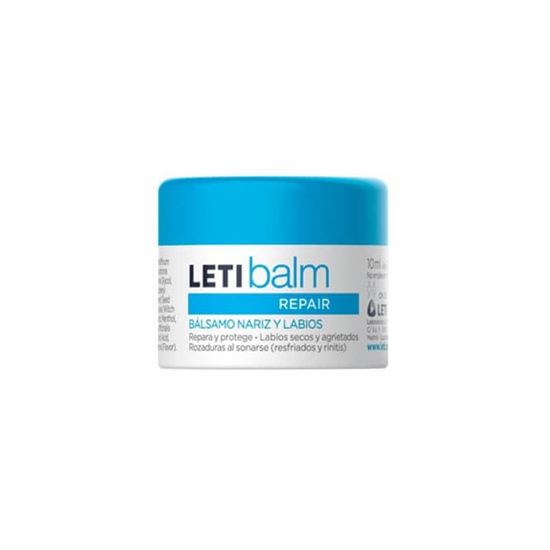 Reparador Labial Leti Letibalm Tarro 10 Ml - Hidratación Duradera
