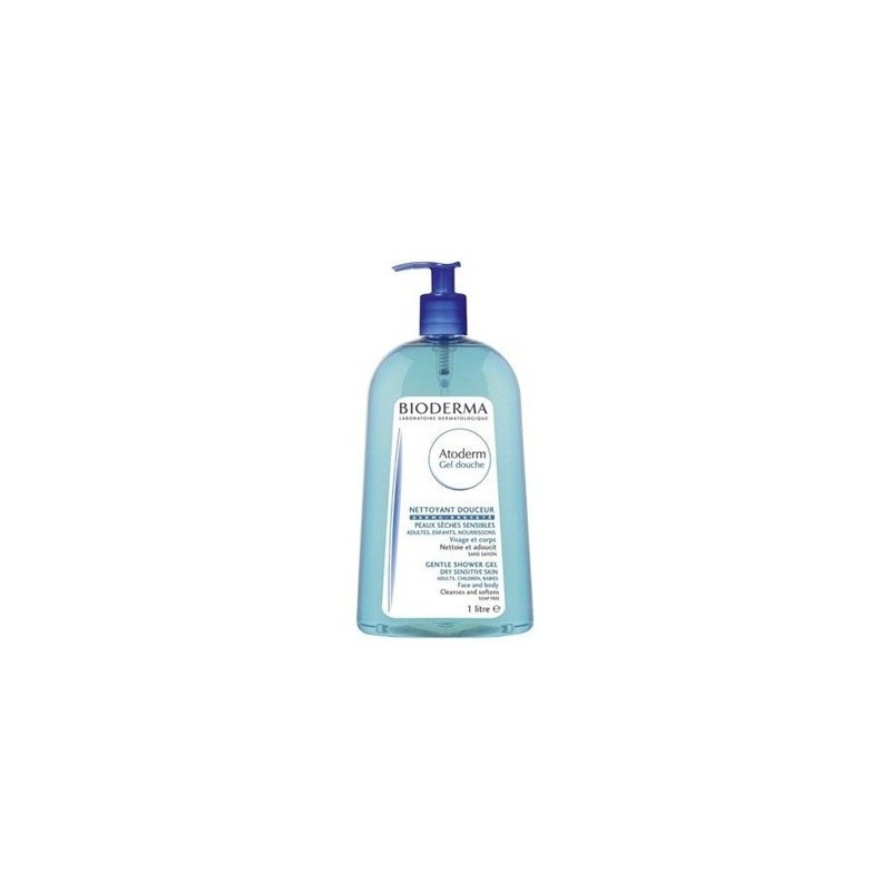 Gel de Ducha Bioderma Atoderm 1L para Piel Seca y Sensible
