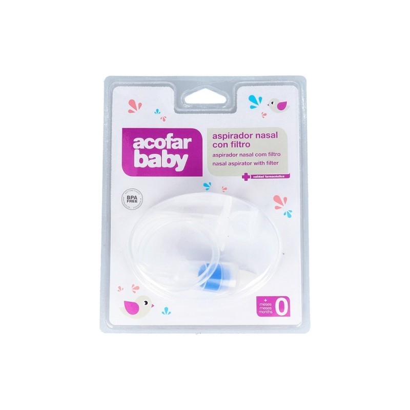 ACOFAR BABY ASPIRADOR NASAL CON FILTRO
