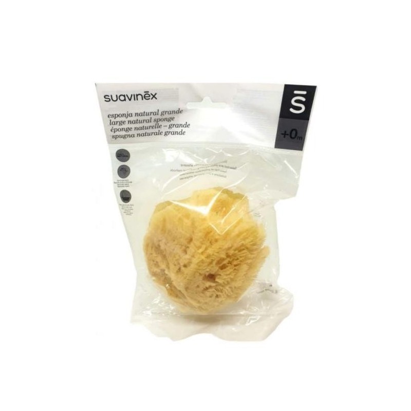 SUAVINEX ESPONJA BAÑO NATURAL GRANDE
