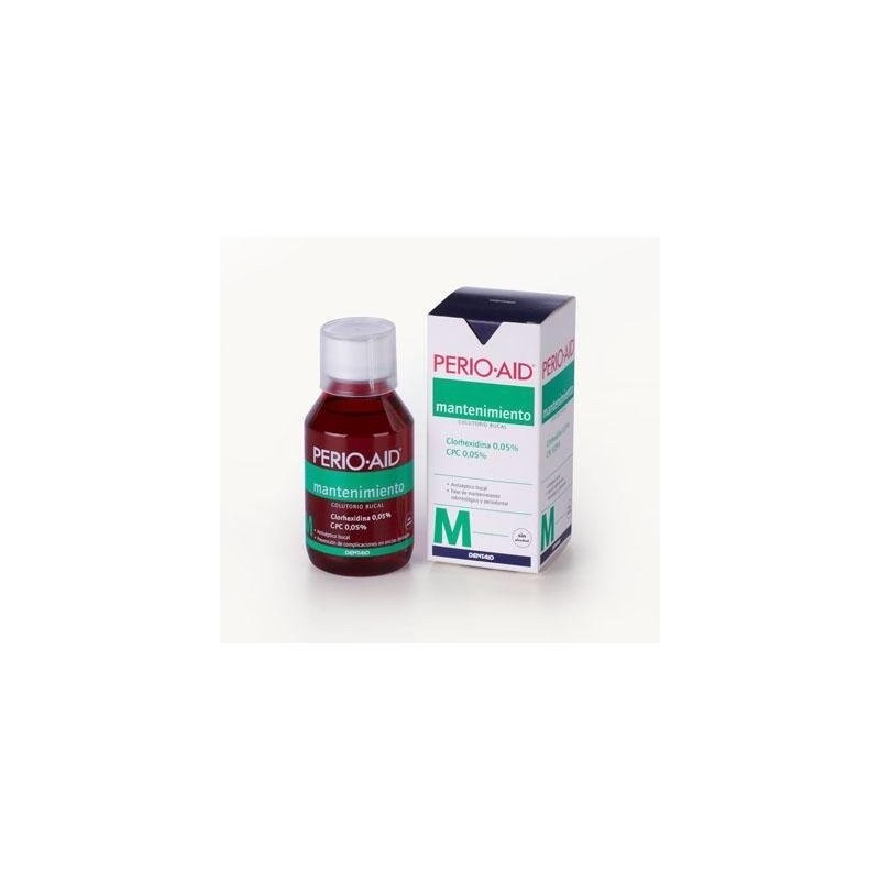 Enjuague Bucal Dentaid Perio Aid Mantenimiento 500 Ml - Controla Placa Bacteriana - Previene Gingivitis