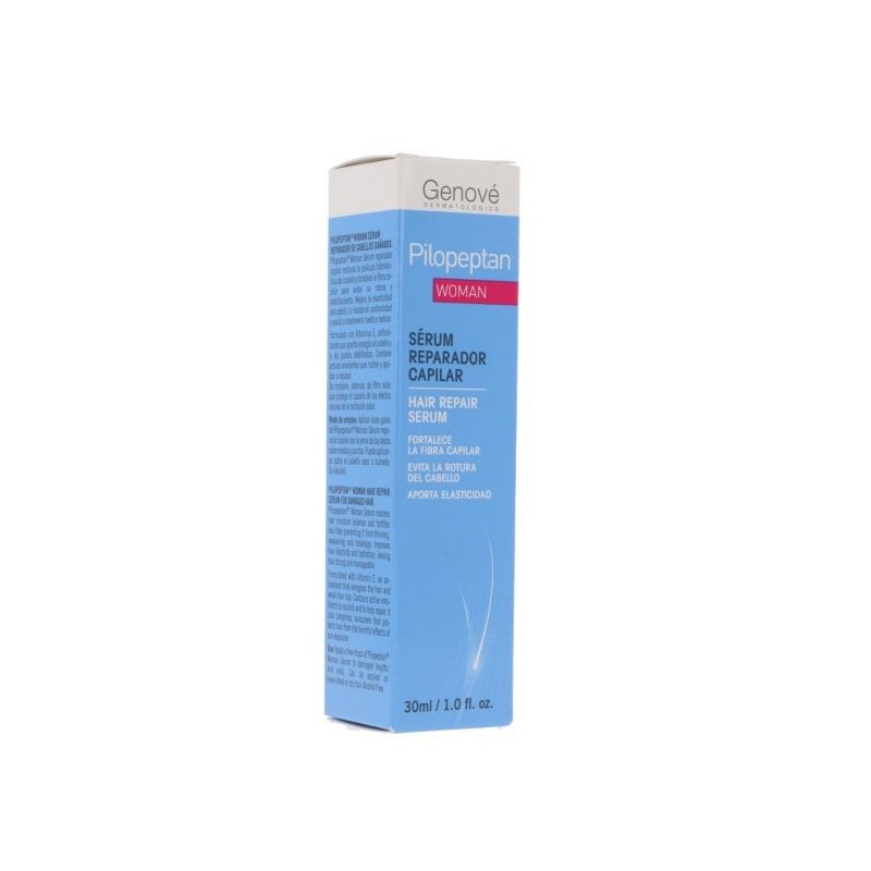Genove Serum Capilar Reparador Pilopeptan Woman 30ml - Protección Solar - Evita Encrespado