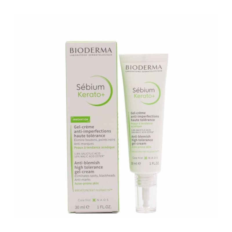 Bioderma SEBIUM KERATO+ Exfoliante Facial Piel Grasa 30 Ml