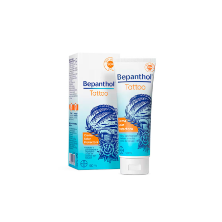 BEPANTHOL TATTOO CREMA SOLAR PROTECTORA SPF 50+ 50 ML
