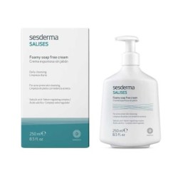 SESDERMA SALISES CREMA ESPUMOSA SIN JABON LIMPIEZA PIELES ACNE 250 ML
