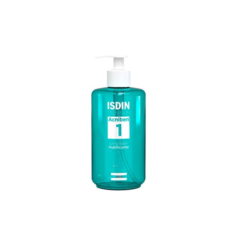 ISDIN ACNIBEN LIMPIADOR MATIFICANTE GEL 400 ML