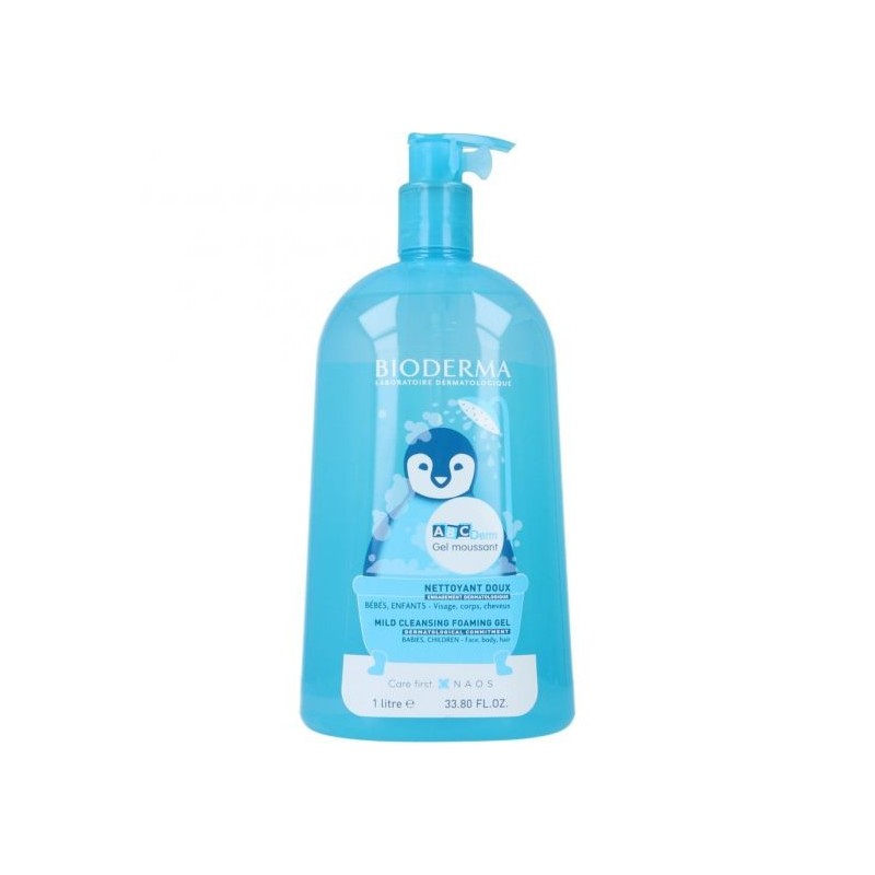 BIODERMA ABCDERM GEL MOUSSANT BEBES Y NIÑOS 1L