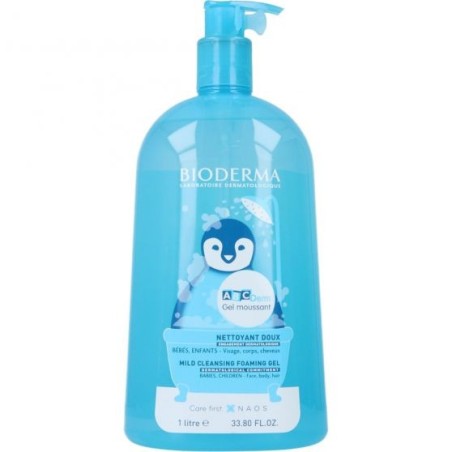 BIODERMA ABCDERM GEL MOUSSANT BEBES Y NIÑOS 1L