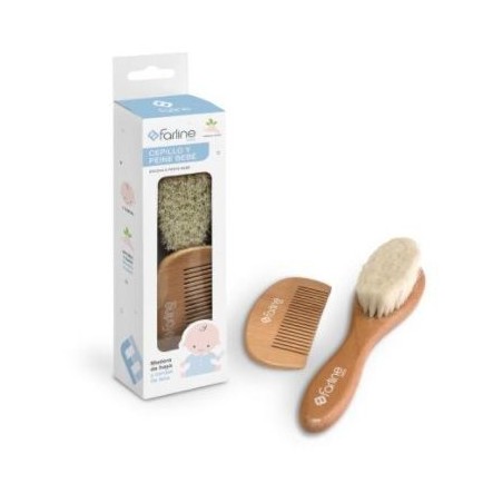 FARLINE SET DE CEPILLO Y PEINE BEBE