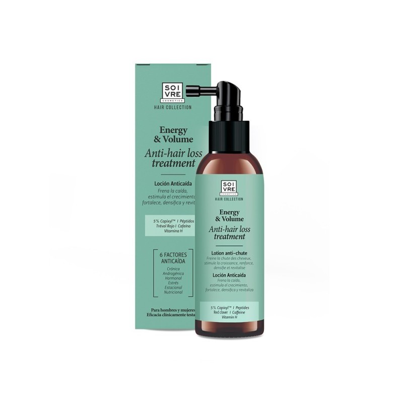 SOIVRE COSMETICS ENERGY & VOLUME LOCION ANTICAIDA 100 ML