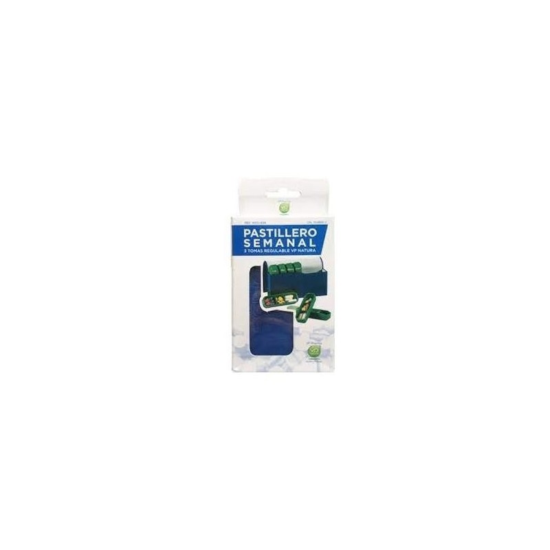 VP NATURA PASTILLERO SEMANAL VP 3 DOSIS EXTRAIBLE Y REGULABLE FORMATO VIAJE