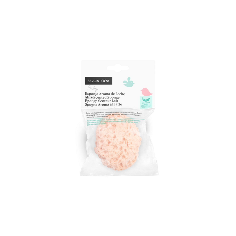 SUAVINEX ESPONJA BAÑO INFANTIL AROMA DE LECHE